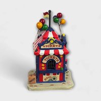 Lemax Carnival Village Ticket Booth Figurine