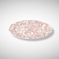 Churchill Pink Peony 12" Oval Serving Platter
