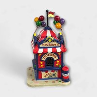 Lemax Carnival Village Ticket Booth Figurine