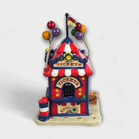 Lemax Carnival Village Ticket Booth Figurine