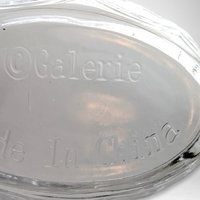 Vintage Galerie Clear Glass Bunny Trinket Box | 5" Tall | Bunny Figurine Lid | Candy Dish | Excellent Condition