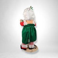 Vintage 1990 Annalee 18" Mrs. Claus with Presents, Christmas Figurine, Holiday Decor, Collectible Doll