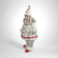 Vintage Enesco Faith Wick Pom Pom Clown Figurine: Whimsical Collectible