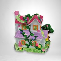 Ceramic Easter Village Light Up House - Charming Holiday Decor