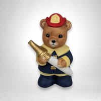 Set of 6 Homco Occupation Bear Ceramic Figurines 8805