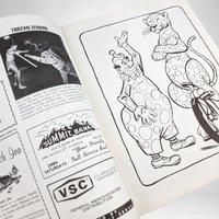 1975 57th Minneapolis Shrine Circus Program and Coloring Book: Vintage Collectibles