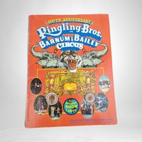 1971 Ringling Bros. Circus 100th Anniversary Souvenir Program | Vintage | Fair Condition