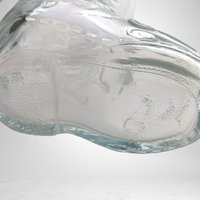 Vintage Glass Boot-Shaped Mug: A Nostalgic Sip of Yesteryears