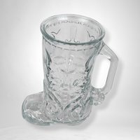 Libbey of Canada Cowboy Boot Glass Mug: Saddle Up for Sips with Style