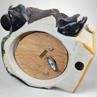 Vintage Hobo Clown Ceramic Music Box