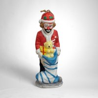 Charming Set of 7 Vintage Emmett Kelly Jr Hobo Clown Figurine/Christmas Ornaments