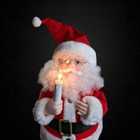 Telco Motionettes of Christmas 33" Animated Santa Display - Bring Holiday Magic to Life with Santa's Motion