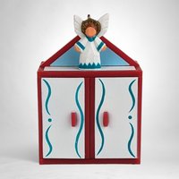 1989 Hallmark Miniature Creche Ornament - Timeless Nativity Scene