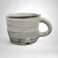 A Cup of Happy: Handmade Pottery Mug for Joyful Sips