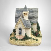 Vintage Church Figurine | Religious Decor | International Resourcing | 1990s