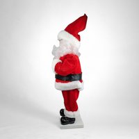 Telco Motionettes of Christmas 33" Animated Santa Display - Bring Holiday Magic to Life with Santa's Motion