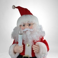 Telco Motionettes of Christmas 33" Animated Santa Display - Bring Holiday Magic to Life with Santa's Motion