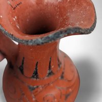 Vintage Native American Handmade Pottery Pitcher/Vase - Cultural Artistry and Heritage