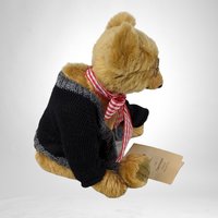 Carousel Vintage Professor Bear with Glasses, Signed Collectible
