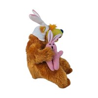 Vintage Nanco Bear in the Big Blue House Plush Doll with Rabbit Ears: Classic Stuffed Toy
