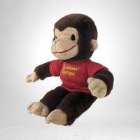 Vintage Curious George Plush Doll: Classic Stuffed Animal
