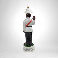 Vintage Bacardi Nassau Royale Empty Policeman Liquor Bottle - Collectible Decanter