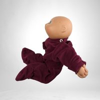 Vintage Cabbage Patch Preemie Doll, 1980s Soft Sculpture Doll, Collectible Doll, Adoption Papers, Gift for Collector