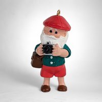 1989 Hallmark Camera Claus Ornament