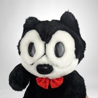 Vintage Felix the Cat Plush Doll - Nostalgic Collectible Toy