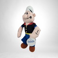 Vintage Popeye Plush Doll - Classic Cartoon Collectible