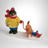 Vintage 1994 Dept. 56 Pets on Parade Ceramic Figurine Set - Charming Collectible Decor