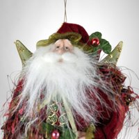 Charming Vintage Fairy Santa Ornament: Timeless Holiday Elegance