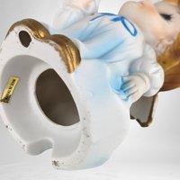 Vintage Porcelain Angel Nightlight - A Timeless Glow