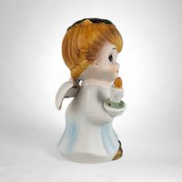 Vintage Porcelain Angel Nightlight - A Timeless Glow