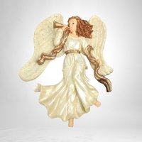 Vintage Styrofoam Angel Wall Hangings - Heavenly Home Decor Duo