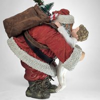 1996 Clothique Possible Dreams Hugging Santa Figure – Heartwarming Holiday Collectible