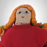 Vintage Dippity Flip Topsy Turvy Red Riding Hood/Grandma/Wolf Doll - Collectible Toy