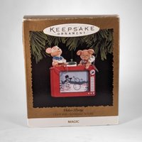 1996 Hallmark Keepsake Video Party Lighted Ornament - Nostalgic Holiday Fun