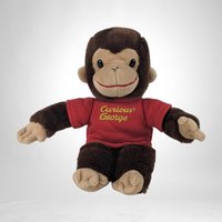 Vintage Curious George Plush Doll: Classic Stuffed Animal