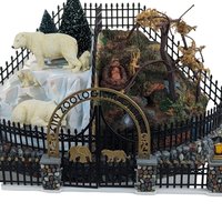 Vintage Dept 56 "Zoological Garden" |  Original Snow Village Building |  Christmas Village Display |  Retired Collectible