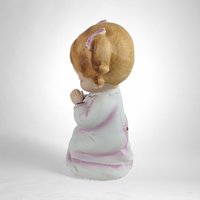 Vintage Lefton 6626 Girl Praying Nightlight