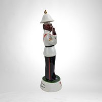 Vintage Bacardi Nassau Royale Empty Policeman Liquor Bottle - Collectible Decanter