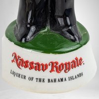 Vintage Bacardi Nassau Royale Empty Policeman Liquor Bottle - Collectible Decanter
