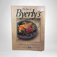 Vintage 1998 The Best of Byerly's Recipe Collection Cookbook | Hardcover Cookbook | Midwestern Cuisine |  Collectible Cookbooks