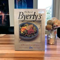 Vintage 1998 The Best of Byerly's Recipe Collection Cookbook | Hardcover Cookbook | Midwestern Cuisine |  Collectible Cookbooks