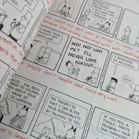 2 Dilbert Comic Books by Scott Adams - Hilarious Office Humor Duo