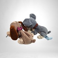 Vintage Lady and the Tramp Beanbag Toys - Disney Collectible Duo
