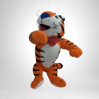 Vintage 1997 Tony the Tiger Cereal Plush Doll: The Iconic Cereal Mascot