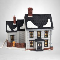 1989 Dept. 56 "Jannes Mullet Amish Farmhouse" - Vintage New England Village Collectible