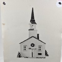 1986 Dept. 56 "Steeple Church" - Timeless New England Village Collectible